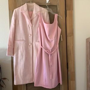 Amanda Smith Suits Dress/Jacket Pink Size: 12